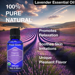 Smooth skincare application on fingertip demonstrates calming, fragrance-enhancing use.