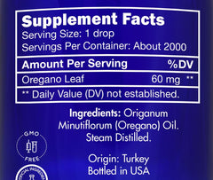 Zongle Therapeutics oregano oil drops with a precise droplet for easy dosing