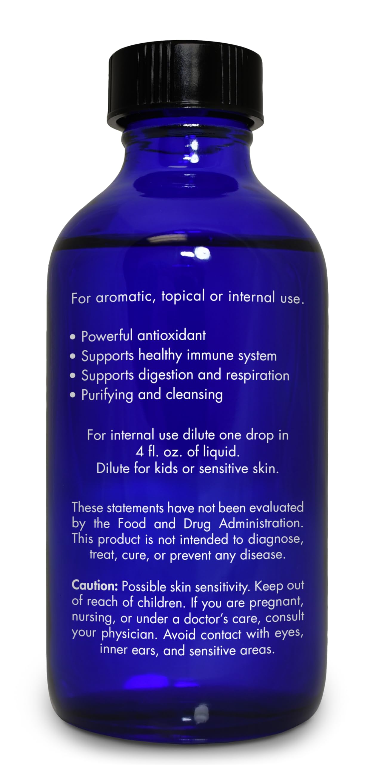 Zongle Therapeutics oregano oil drops in water for convenient internal use