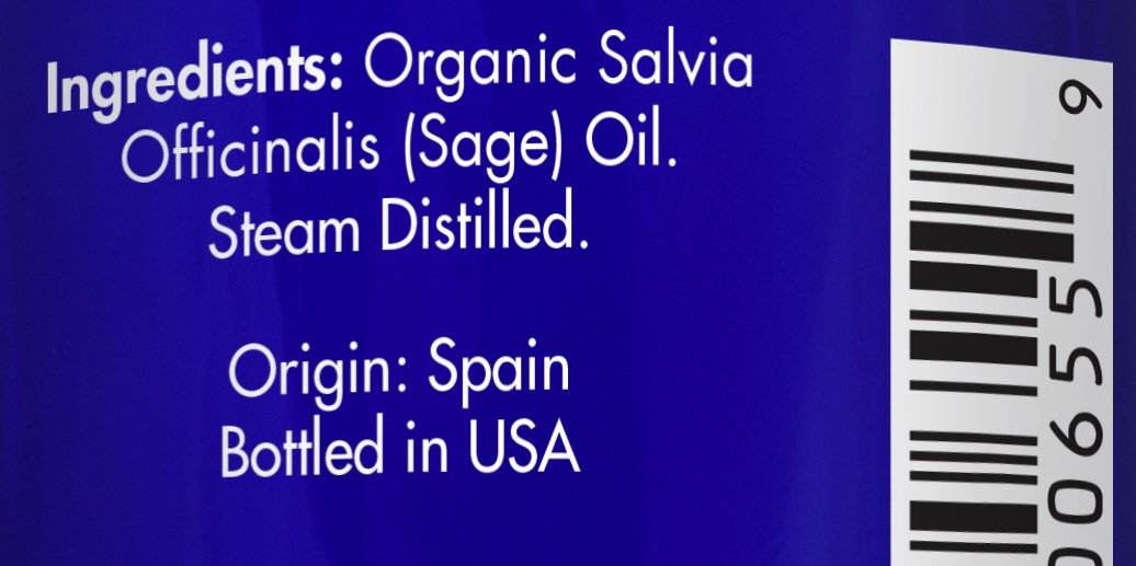 Zongle Therapeutics Sage Oil ready for diffuser use and calming ambiance.