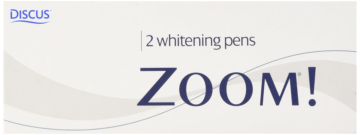 Zoom Whitening Pens 2 Pack showing easy gel application for on-the-go whitening