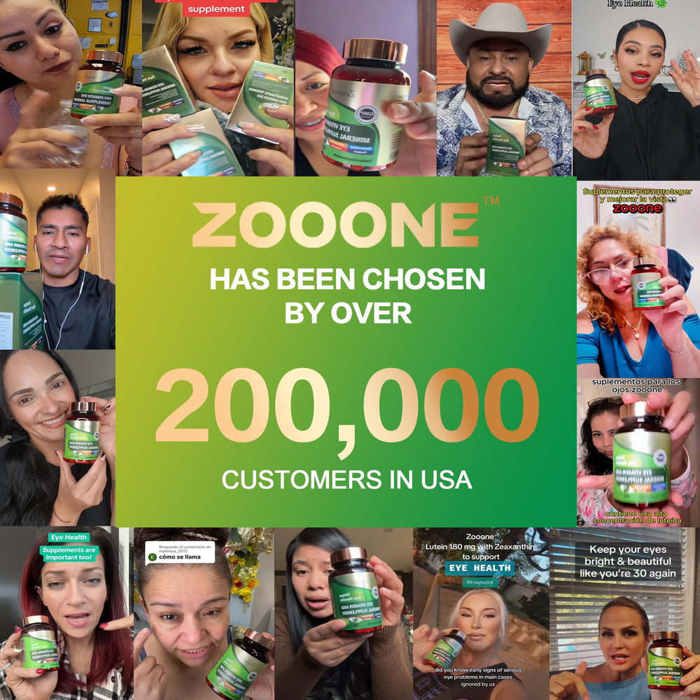 ZOOONE lutein bottle ready for daily use to support eye comfort