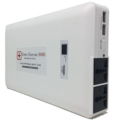 Zopec EXPLORE 8000 CPAP battery exterior shows compact home backup power.