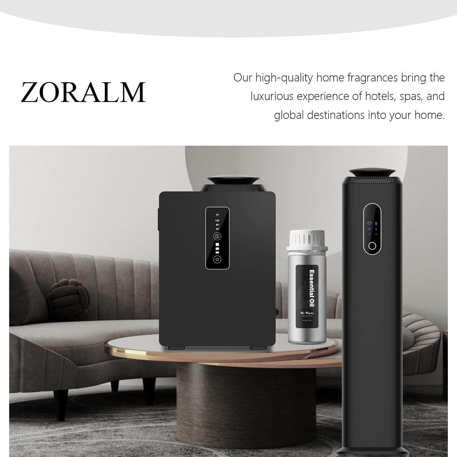 ZORALM My Wayer aluminum bottle protects fragrance integrity with leak-free design.