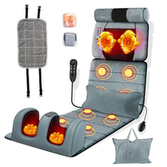 Zorpupoa Full Body Massage Mat back view showing wide coverage and support