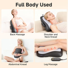 Portable ergonomic handle on Zorynae massager for easy carrying