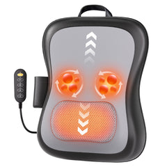 Zorynae shiatsu massager focused on back and neck with up-down scroll for personalized coverage