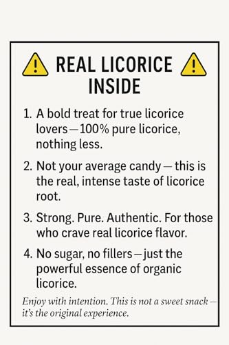 ZOT organic licorice extract from fresh juice enhances recipes with authentic licorice notes