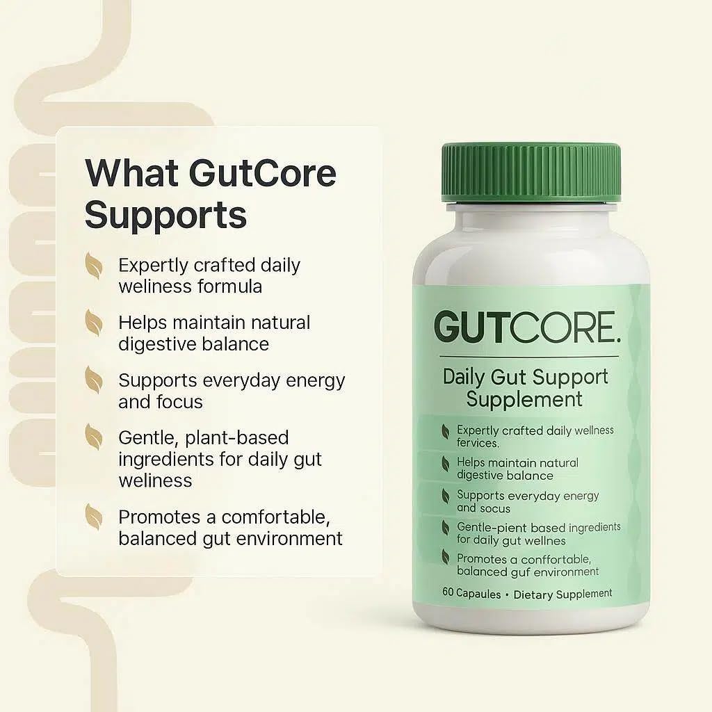 Zotreval GutCore box packaging designed for simple daily use.