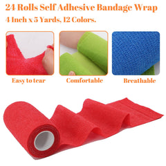 ZOVAREGE vet wrap for pets like dogs and horses with skin-friendly adhesion