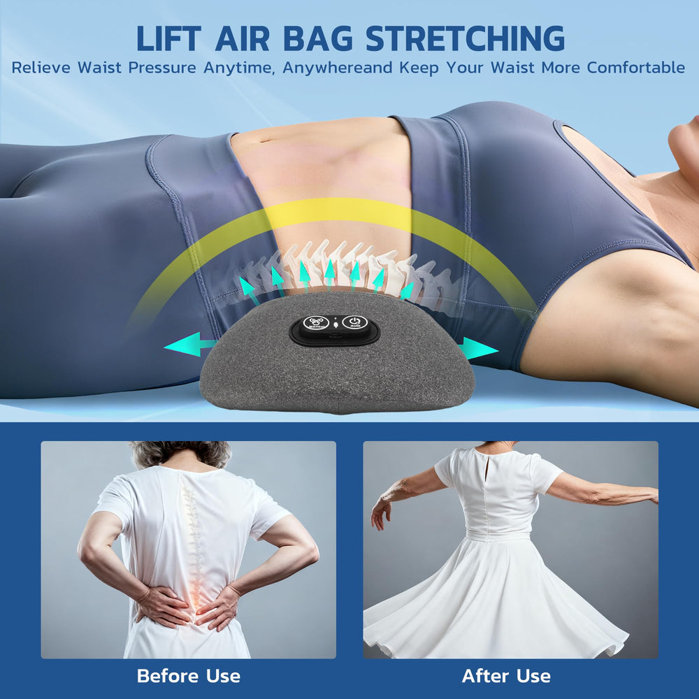 ZOYACREATE manual mode selection on lumbar pillow