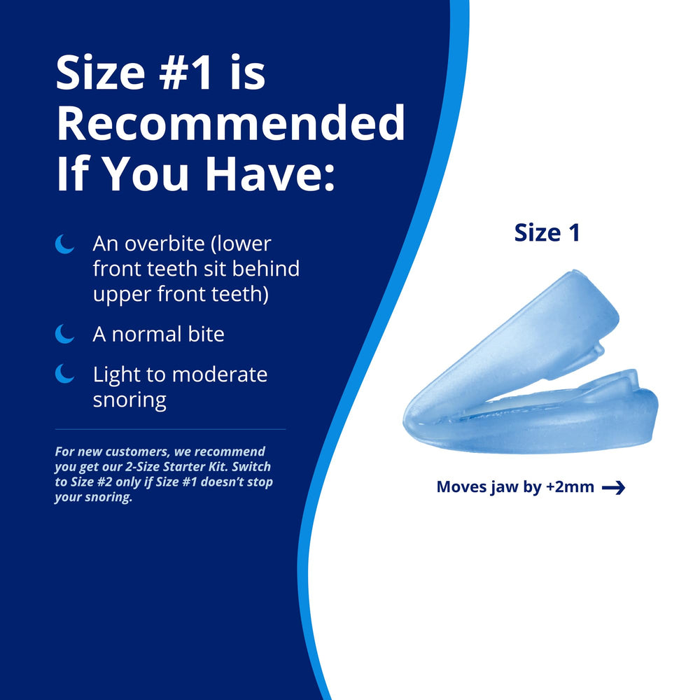ZQuiet mouthpiece in mouth illustrates discreet daily comfort.