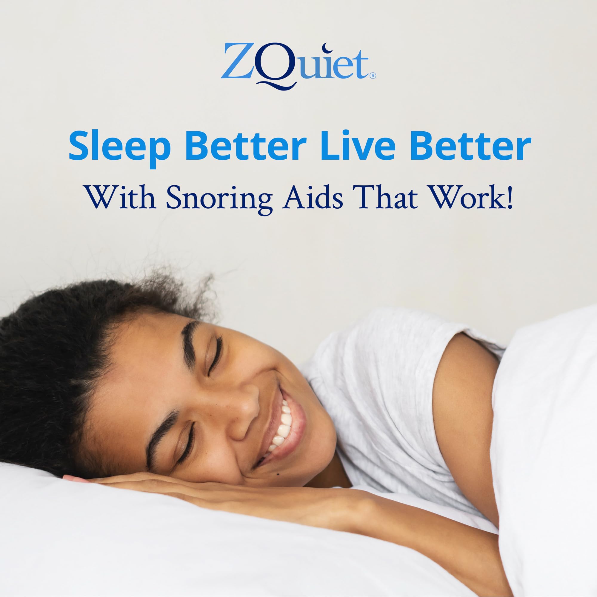 ZQuiet universal fit works for both men and women.