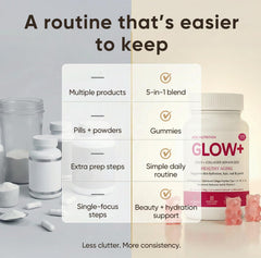 ZRRTXV Joviglow ingredient list featuring NAD+ and collagen