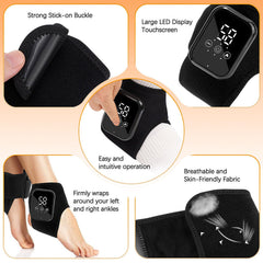 Soleva display panel with adjustable modes and heat levels for personalized comfort.