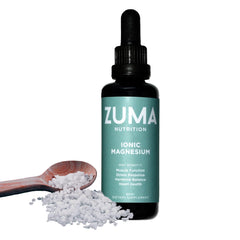 Zuma Nutrition Ionic Magnesium Liquid Tonic bottle ready for daily mineral support.