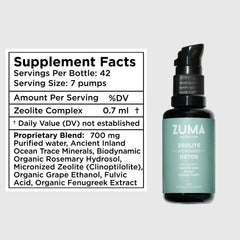 Droplet dispenser showing on-the-go use of Zuma tonic.