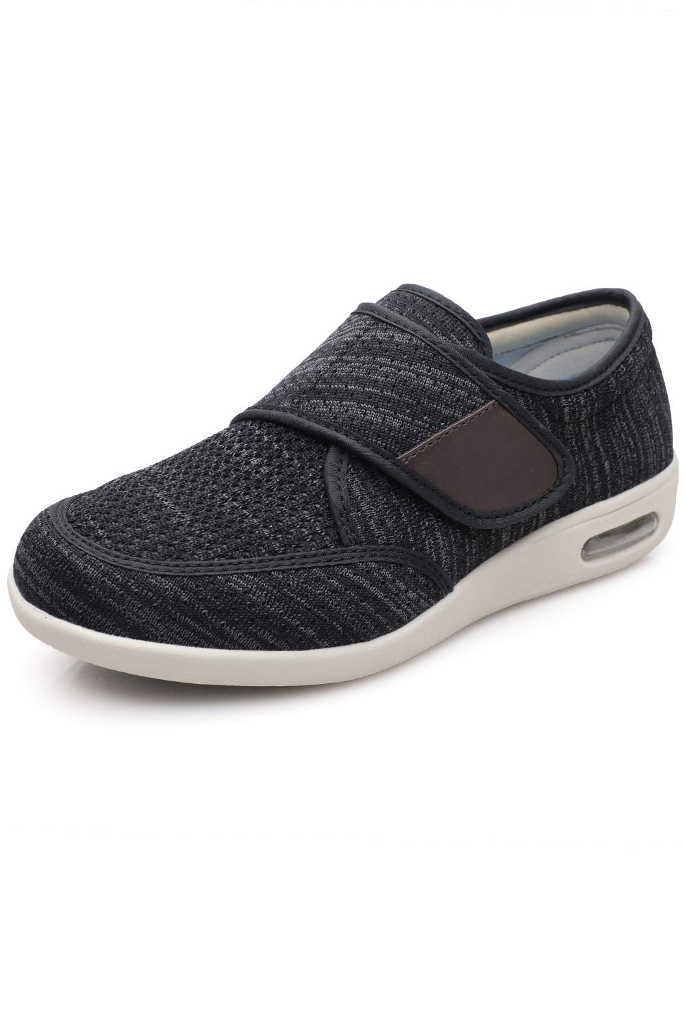 ZUMEIJIA diabetic shoes with adjustable buckle for swelling relief and a secure fit.