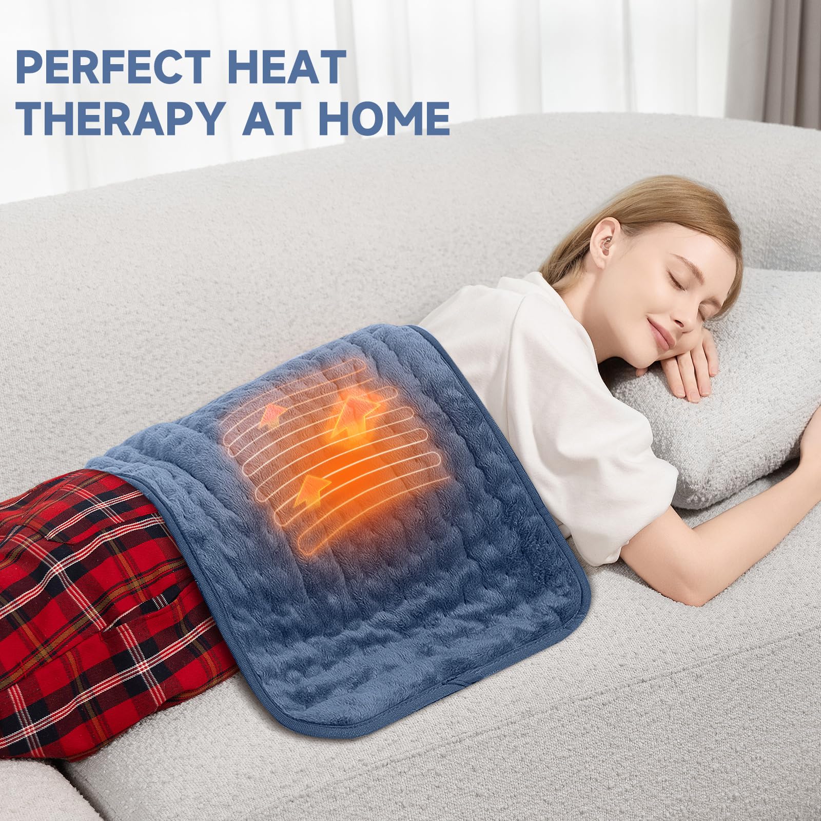 ZUODUN six heat settings let you customize comfort during recovery