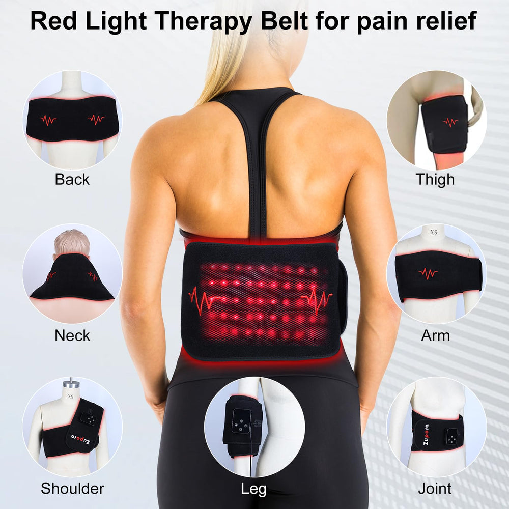 Zupora belt showing kneading mode for gentle massage