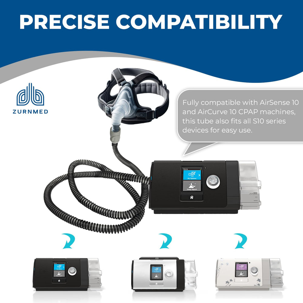 ZURNMED Climate-Line hose is travel-friendly and easy to pack.
