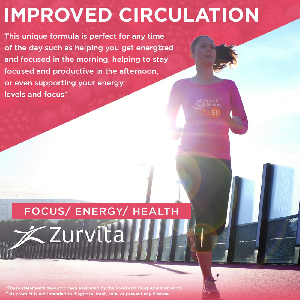 Zurvita Zeal for Life Wild Berry athlete pre-workout shake for steady energy