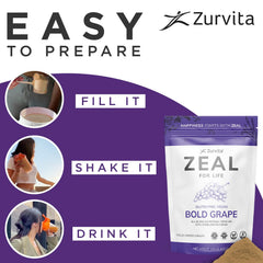 Zurvita Zeal for Life wild berry flavor variation package on shelf