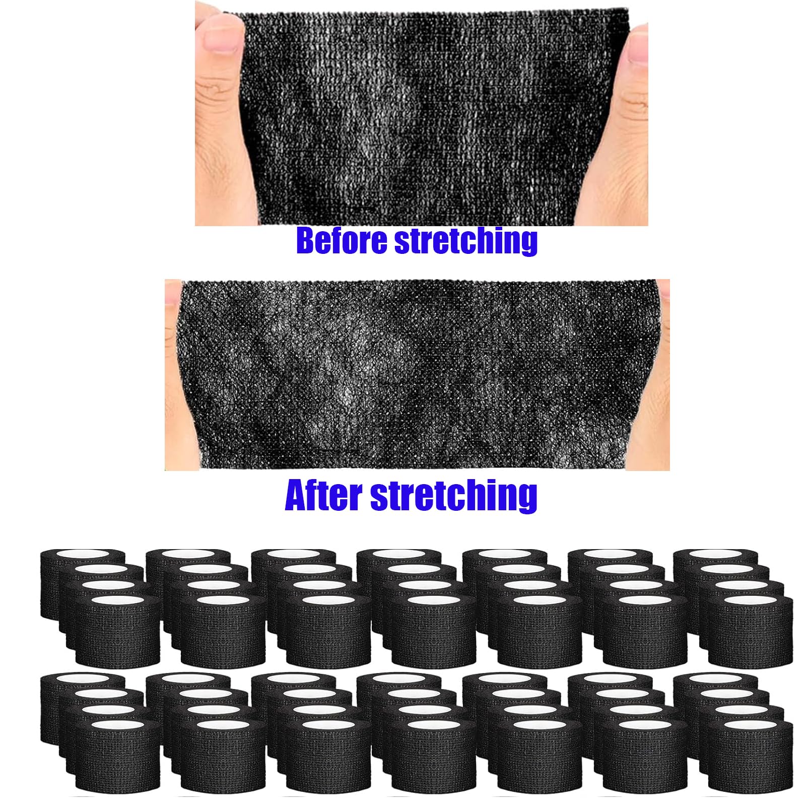 Zwealthygift breathable bandage wrap provides ankle support during workouts