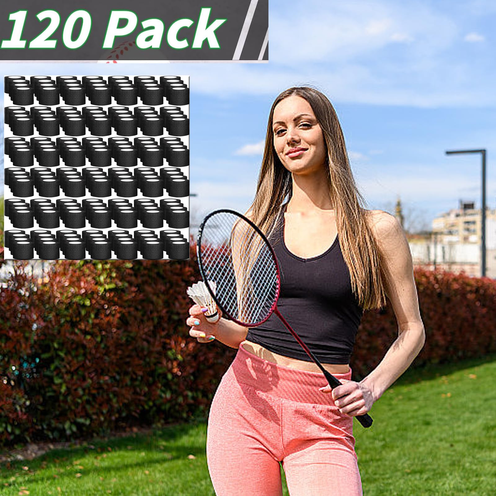 Zwealthygift breathable bandage wrap keeps skin cool while providing comfortable support.