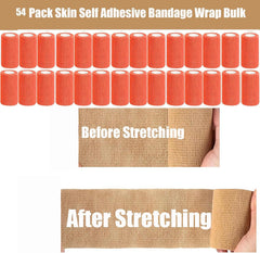 Zwealthygift self adherent wrap with no slip design in action