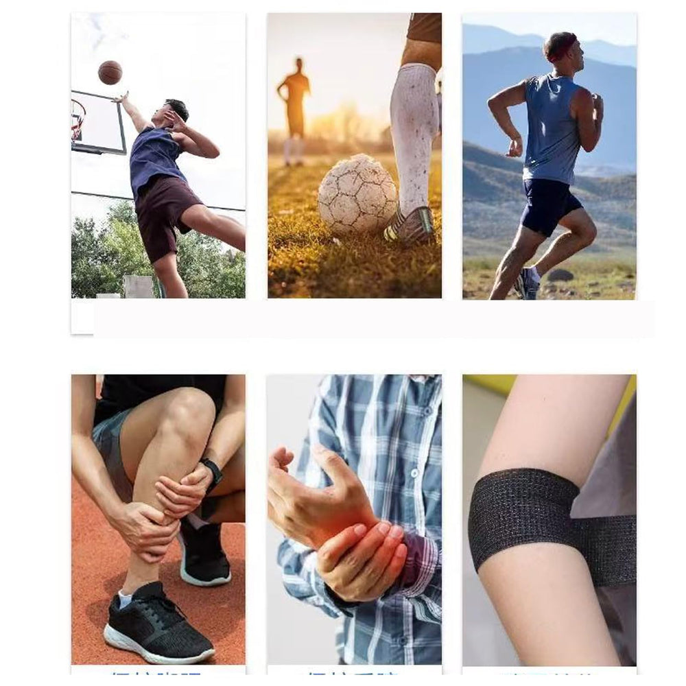 Zwealthygift self-adherent wrap provides strong support for joints