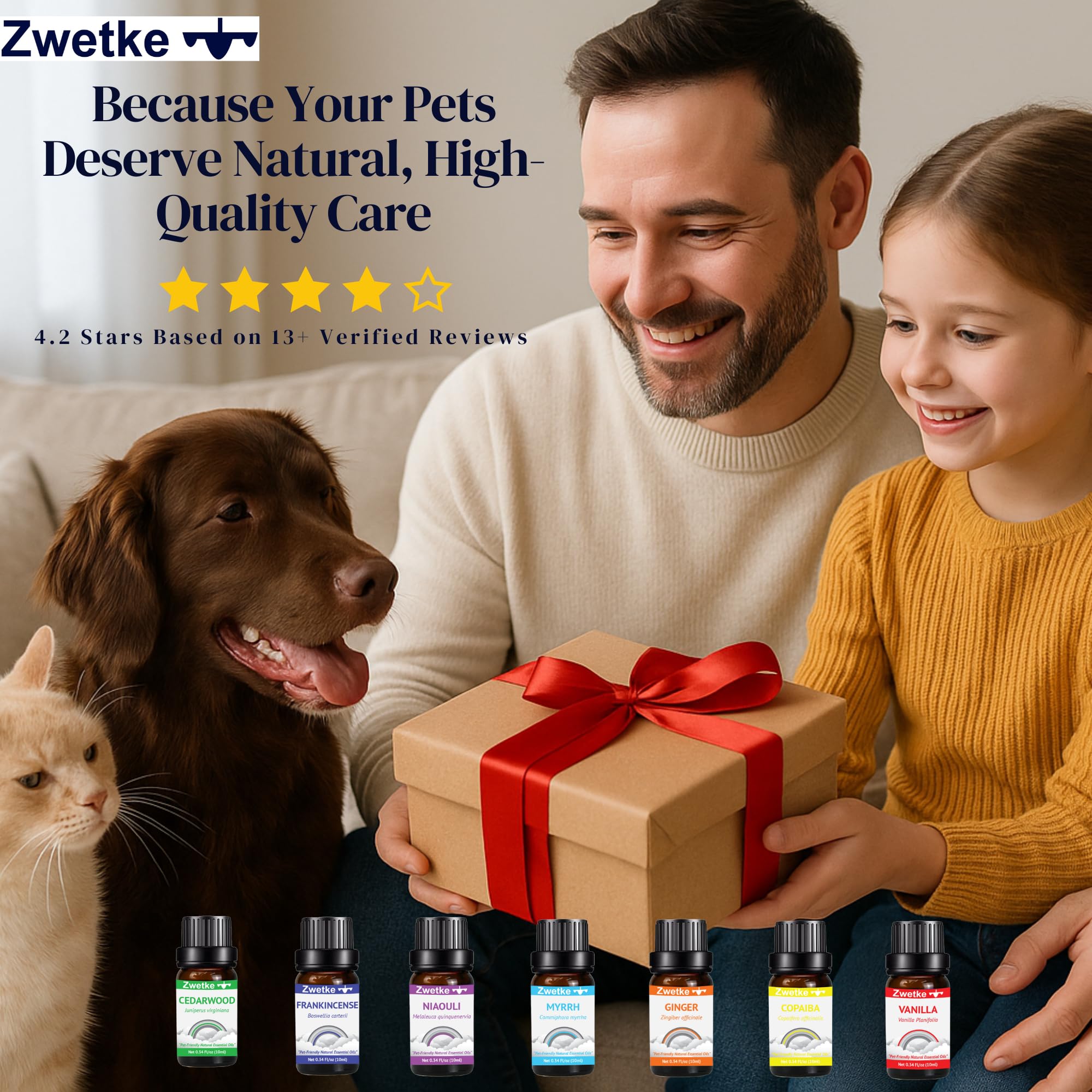 ZWETKE Pastel Thyme-Linalool oil bottle supports balanced mood in rooms
