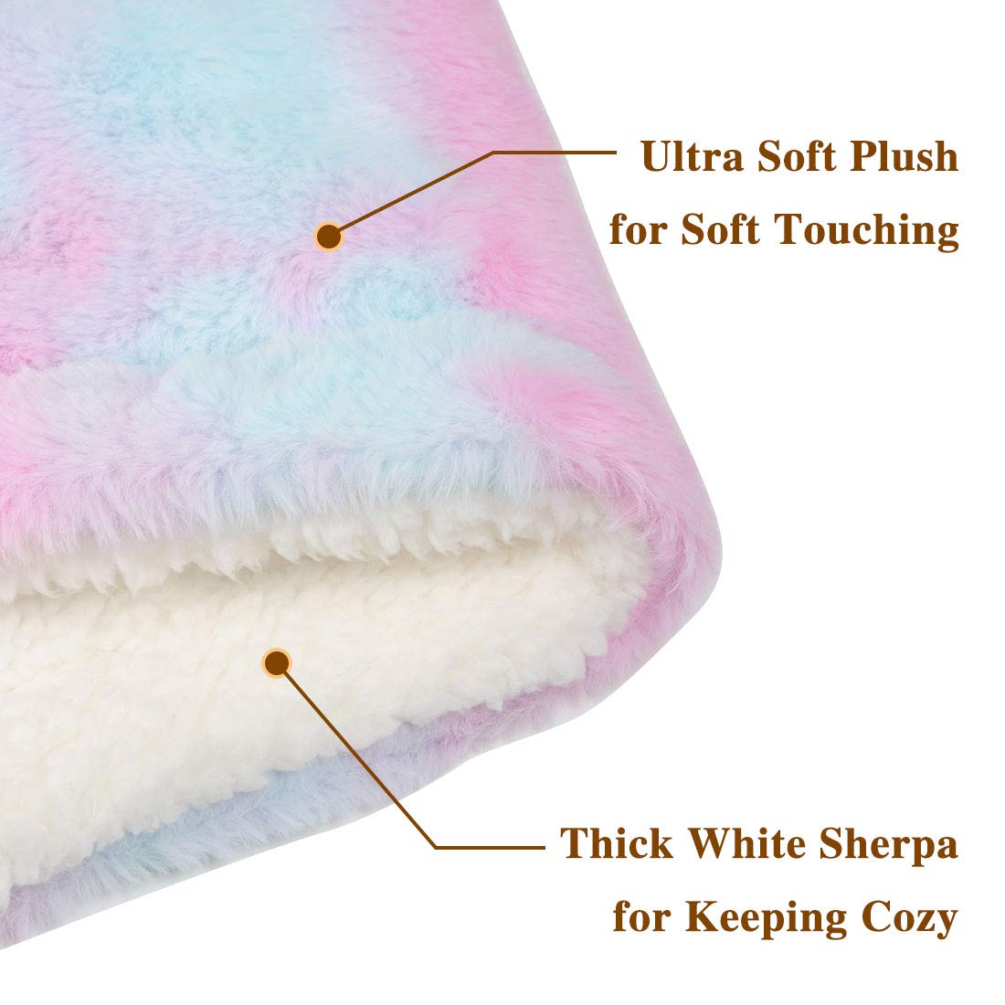 ZXU heated blanket 50x60 inch coverage ideal for full body warmth on sofa or bed