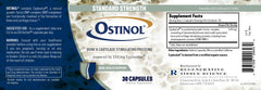 ZYCAL Ostinol Standard batch testing results page.