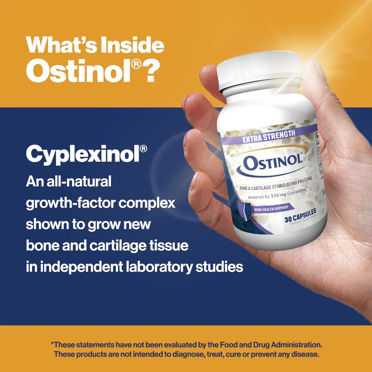 Illustration of Cyplexinol protein complex used in Ostinol