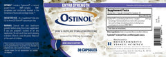 Calendar-style display implying consistent, ongoing Ostinol use