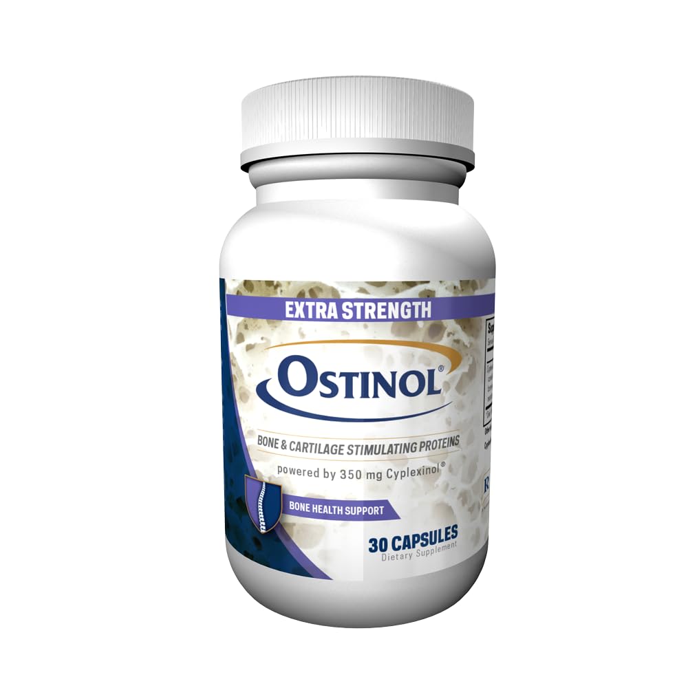 ZYCAL Ostinol standard bottle front showing branding and capsule count for daily use