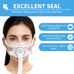 ZYG cushion seal test highlighting improved contact with the mask surface