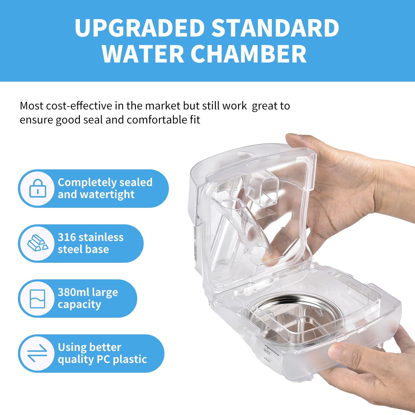 ZYG water chamber is easy to install and remove, convenient for seniors