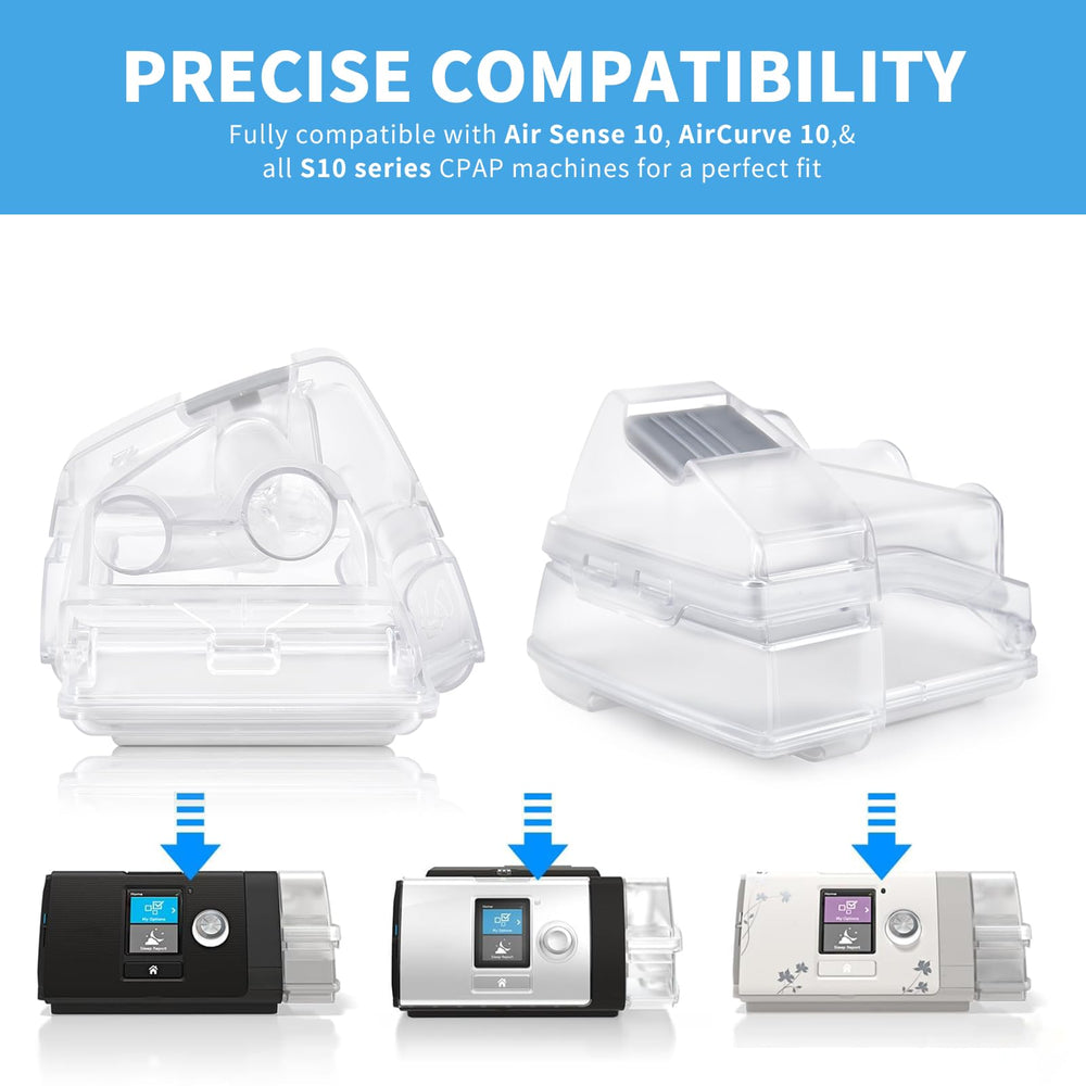 ZYG water chamber with sealed design prevents leaks during use.