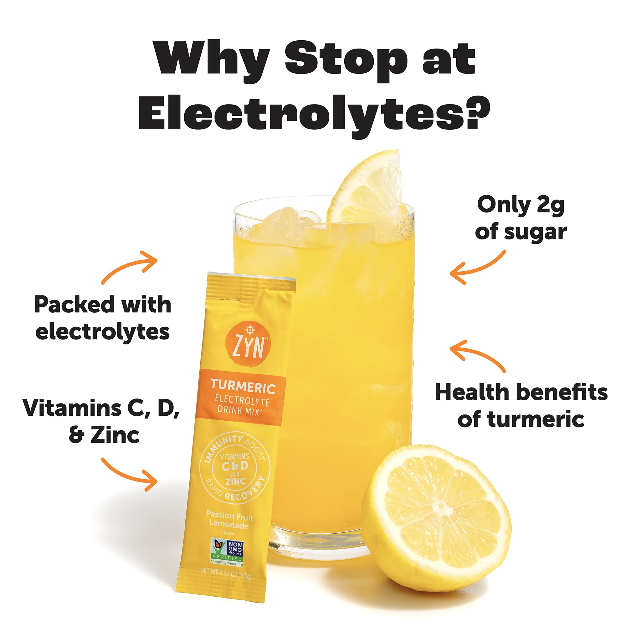 ZYN Blackberry Dragon Fruit electrolyte packet for refreshing hydration.