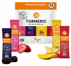 ZYN electrolyte drink mix Strawberry Yuzu packet for daily hydration
