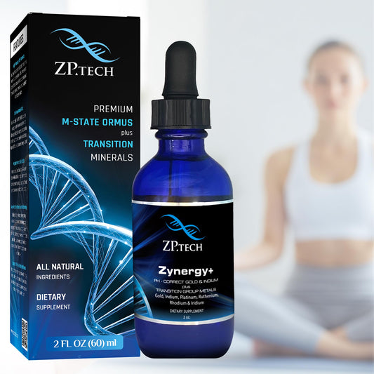 Zynergy Plus liquid being poured for daily meditation and mindfulness