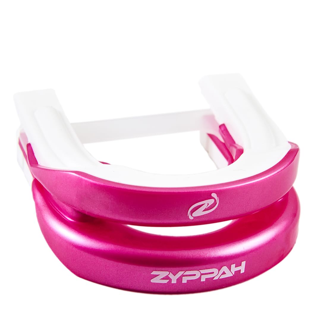 ZYPPAH mouthpiece front view showing discreet, low-profile design for a quieter night