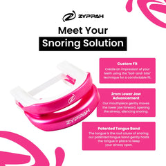 ZYPPAH mouthpiece side view highlighting compact, unobtrusive fit