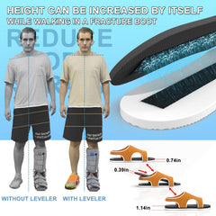 Zyralventa Shoe Leveler removable insoles allow height adjustment