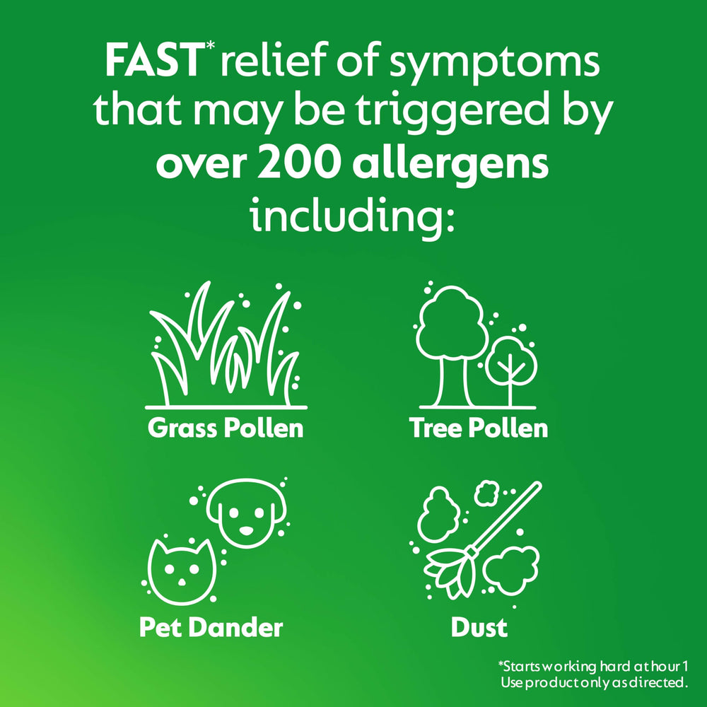 Zyrtec travel packs offer convenient on-the-go allergy relief.