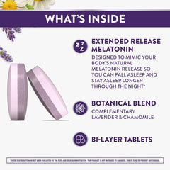 ZzzQuil Pure Zzzs immediate-release layer tablet helps you fall asleep naturally